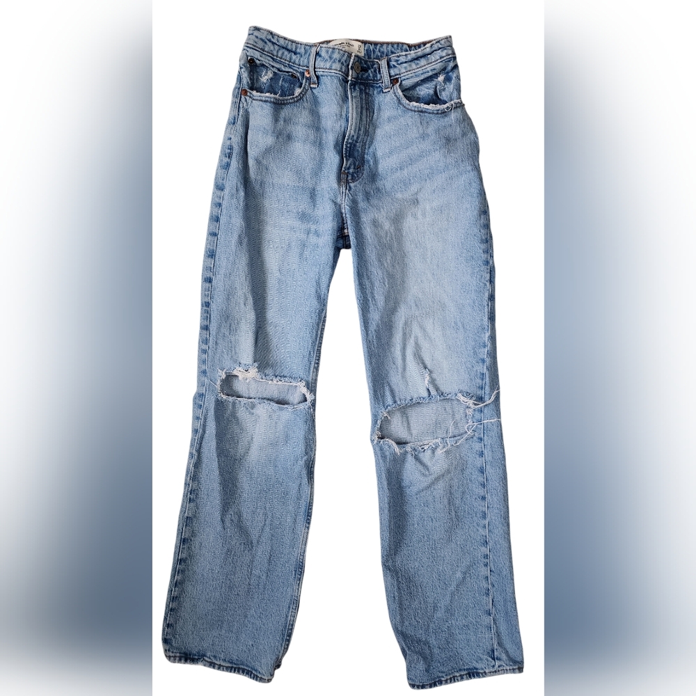 Abercrombie & Fitch 90s Relaxed Jean High Rise Curve Love size 6